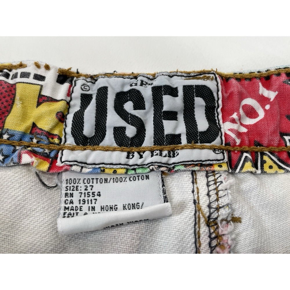 Get Used by Elie Classic Denim Outfit Jacket Jeans Womens S Vintage Street Wear - Picture 14 of 14